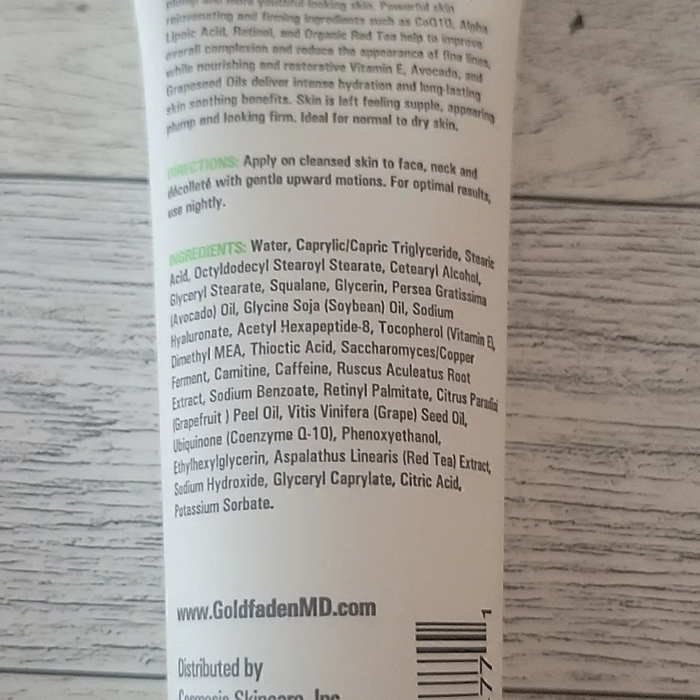 Goldfaden MD Wake Up Call Overnight regenerative Facial Treatment